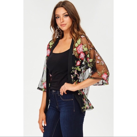 (LAST M)• Adana Floral Cardigan - Picture 2 of 7